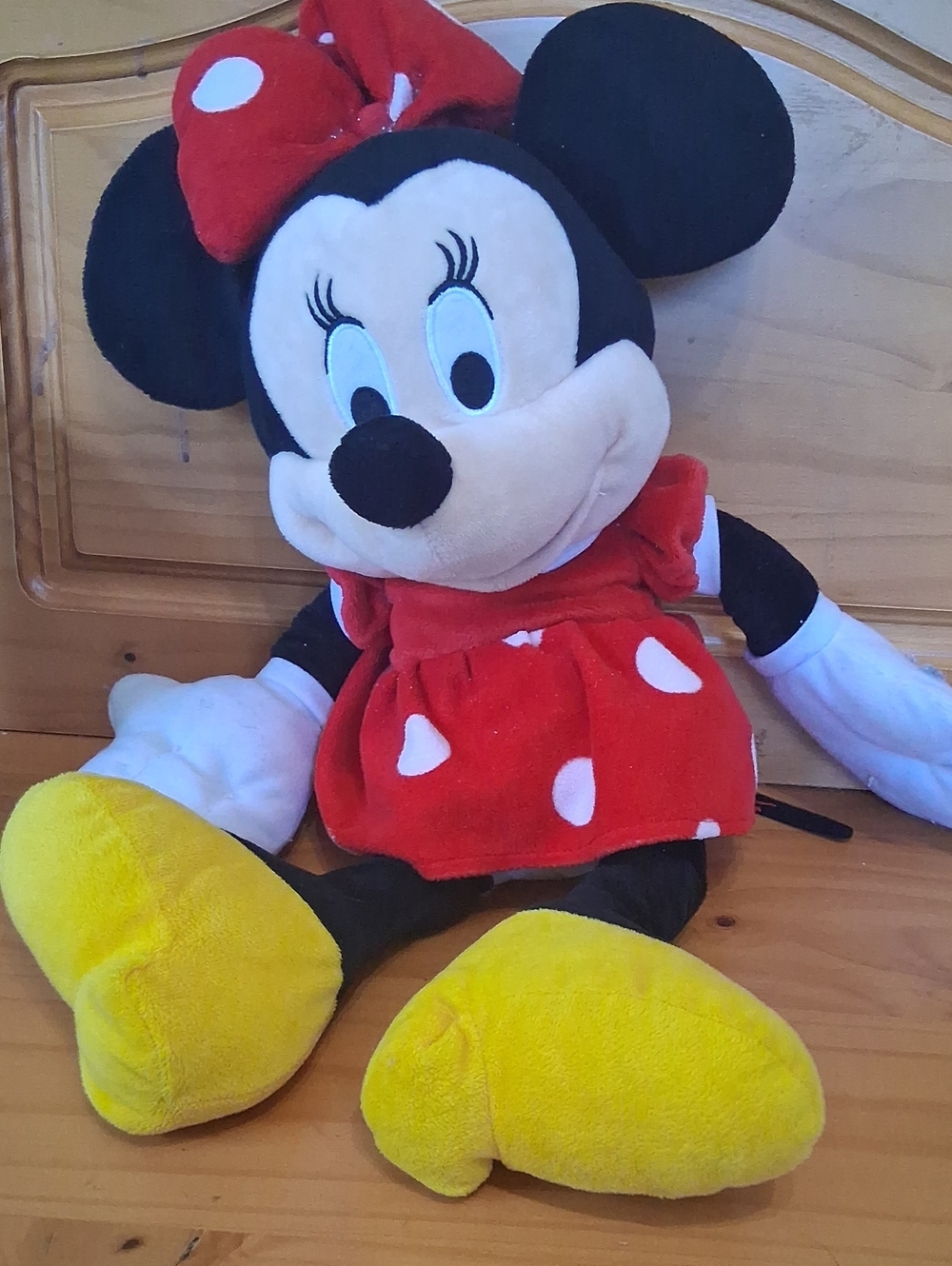Disney Minnie Mouse Plush - Red Dress, Yellow Shoes